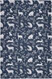 Ulster Weavers Geschirrtuch Baumwolle Forest Friend Navy 2PK