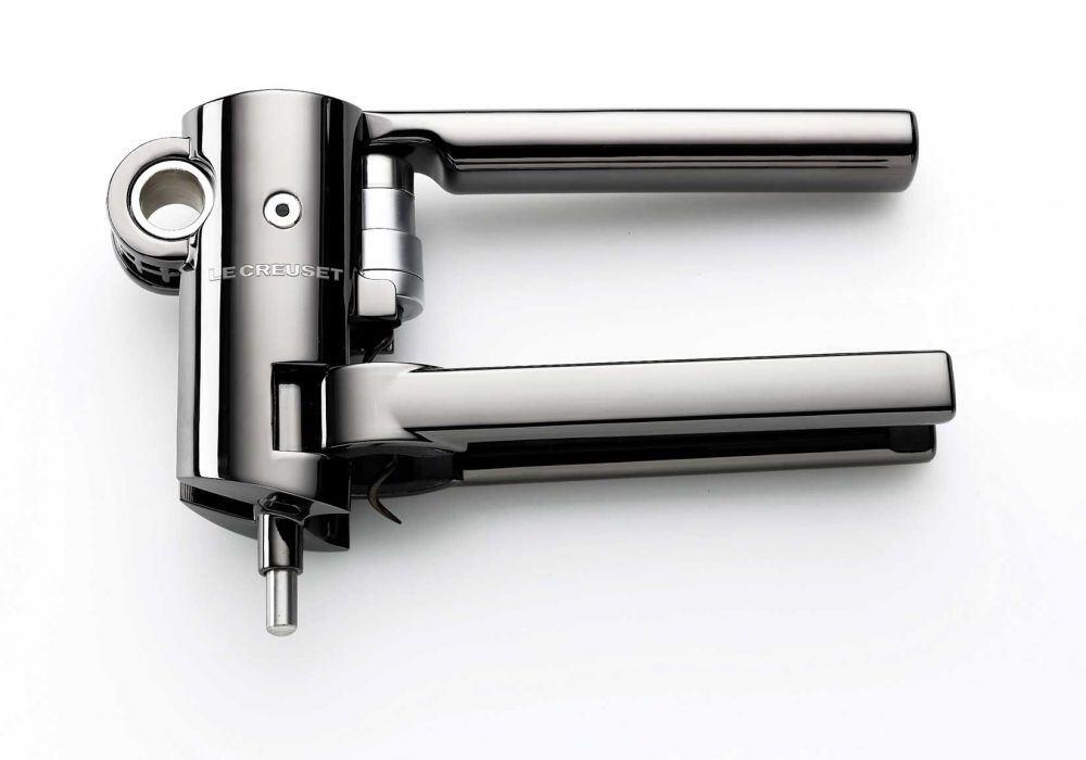 Le Creuset Screwpull Korkenzieher Leverpull LMG10 Geo in black metal