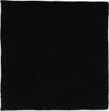 ASA 2er Set Baumwolltuch gestrickt in schwarz matt