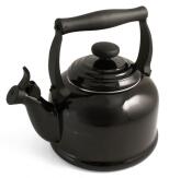 Le Creuset Wasserkessel Tradition schwarz