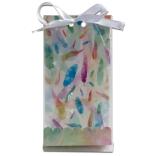 Städter Pralinenhelfer Rainbow Feathers 9 x 25 cm Transparent Set, 24-teilig