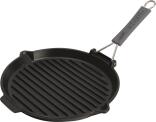 Staub Grillpfanne rund aus Gusseisen