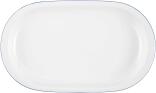 Seltmann Weiden Compact Servierplatte oval 33x20 cm, Blaurand