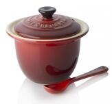 Le Creuset Serviertopf Mini in kirschrot