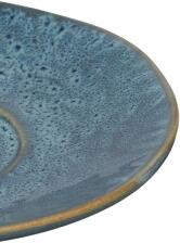 Leonardo Keramikuntertasse MATERA 15 cm blau, 4er-Set