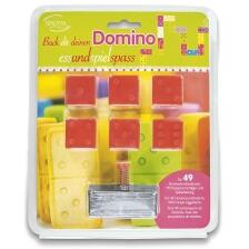 Städter Ausstechform Domino 6 x 3 x 2,2 cm Set, 15-teilig