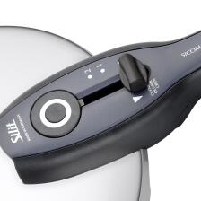 Silit Schnellkochtopf Sicomatic t-plus Duo schwarz, 2-teilig