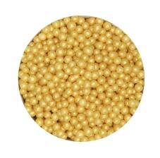Städter Backzutat Perlen Mini Ø 3–4 mm Gold 65 g