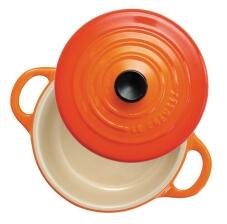 Le Creuset Mini Cocotte in ofenrot