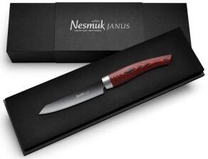 Nesmuk Officemesser Janus in Micarta Red