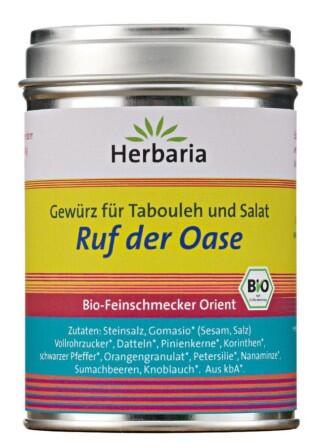 Herbaria Ruf der Oase, Gewürz für Tabouleh und Salat