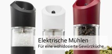 Elektrische Mühlen - Für eine wohldosierte Gewürzküche