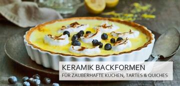 Backformen aus Keramik - Backen in Bestform