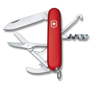 Victorinox Offiziersmesser Compact rot