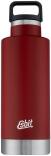 Esbit SCULPTOR Edelstahl Isolierflasche Standard Mouth , 750ml, Burgundy