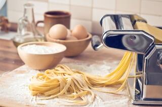 Tagliatelle mit Spinat und Ras el Hanout