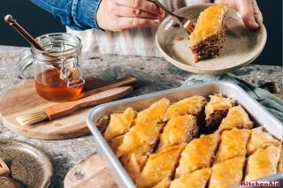 Baklava mit Walnuss