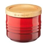 Le Creuset Zuckerdose in kirschrot