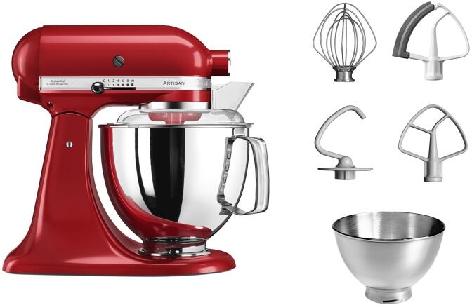 KitchenAid Küchenmaschine ARTISAN 175PS in empire rot, 4,8 L