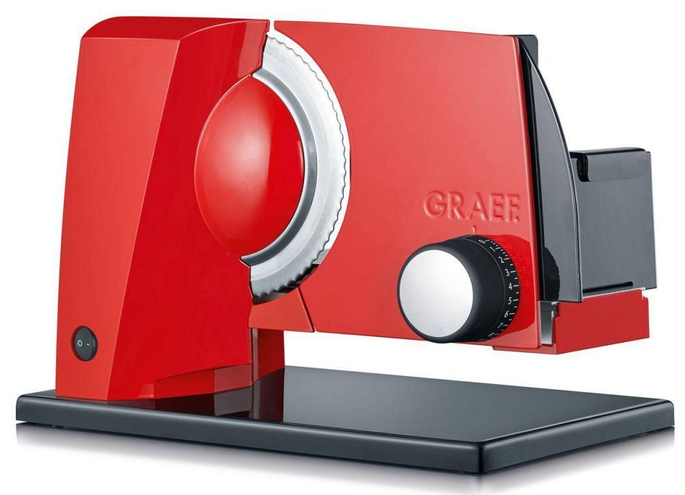 Neueste Produkte aus dem Ausland GRAEF Allesschneider in rot Kitchen 11003 Sliced SKS