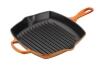 Le Creuset Grillpfanne Signature quadratisch in ofenrot