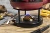 Kuhn Rikon Käsefondue Set rot 23 cm Rechaud Brenner