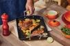 Le Creuset Antihaft-Grillplatte mit Rillen, Lachs grillen mit Limette