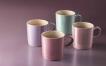 Le Creuset Becher 0,35 Liter in chiffon pink Metallic