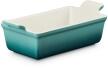 Le Creuset Backform rechteckig in bleu riviera