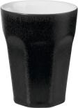 ASA Becher Cappuccino grande in schwarz matt