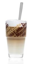 Leonardo Café Latte Glas Solo, 2er Set