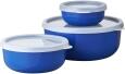 Mepal LUMINA Aufbewahrungsdosen-Set 3-tlg. vivid blue mit Deckeln