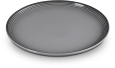 Le Creuset Frühstücksteller Coupe flint grauer Keramikteller rund