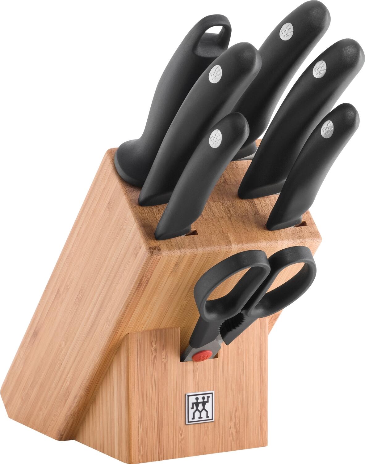 Zwilling Henckels Messerblock Style 8 tlg mit Schere und Messern