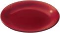 Kuhn Rikon Teller rot matt 19 cm, ovaler Speiseteller