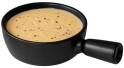 Boska Fondue-Topf Nero mit Käsefondue in Schwarz