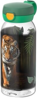 Mepal Trinkflasche mit Klappdeckel campus 600 ml - wild tiger