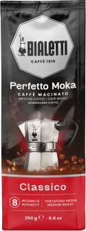 Bialetti gemahlener Kaffee Perfetto Moka Classico 250g
