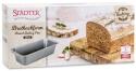 Städter Backform Brot- und Kuchenform 30 x 13 cm / H 8 cm Silber 2.400 ml