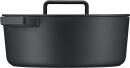 WMF FLAVOUR ovaler Bräter schwarz mit Deckel