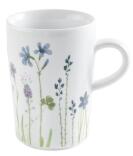 Kahla Macchiato-Obertasse Wildblume 0,35 l, blau-rot