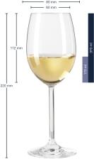 Leonardo Weißweinglas DAILY 370 ml, 6er-Set