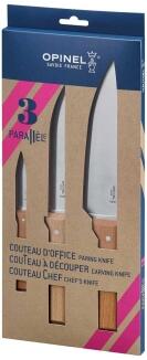 Opinel Kochmesserset Parallele, 3-teilig