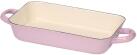 Riess Emaille Auflaufform rosa mit Griffen aus Emaille