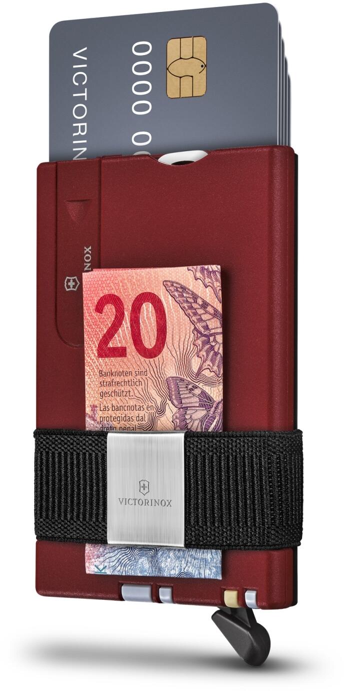 Victorinox Smart Card Wallet rot mit Kartenfach und Geldschein