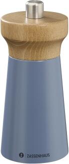 Zassenhaus Salzmühle Westerland Buche deep sea blau Holz Edelstahl