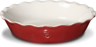 Emile Henry Gastro Pie Dish Wellenrand rot Keramikform