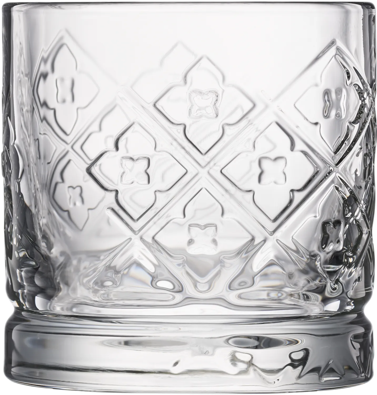 La Rochère DANDY Patrick Whiskyglas mit Reliefmuster, 6er Set