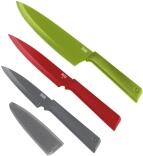 Kuhn Rikon COLORI®+ Set Messer Essential 3-teilig