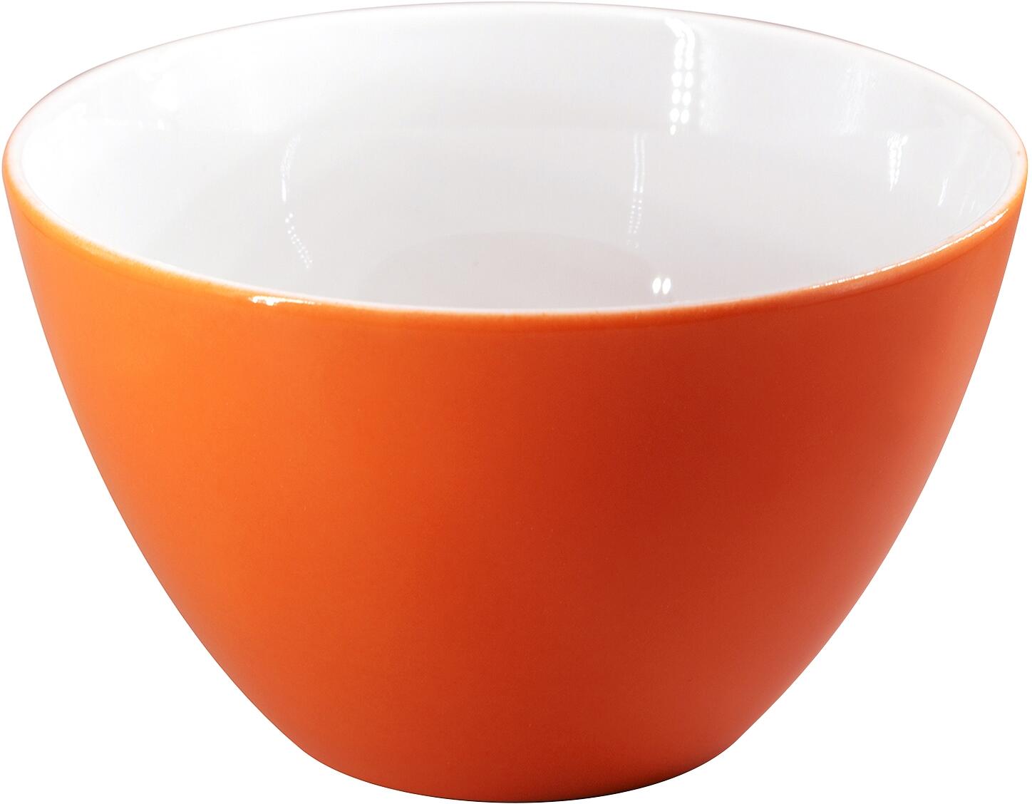 Eschenbach Porzellan Sch&uuml;ssel/M&uuml;sli 13,5 cm in orange